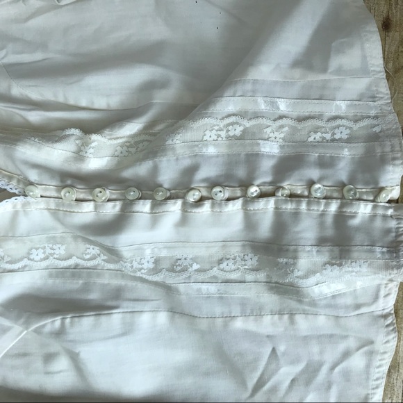 Gunne Sax 1970s Romantic Floral Corset Skirt 9 - Picture 11 of 13